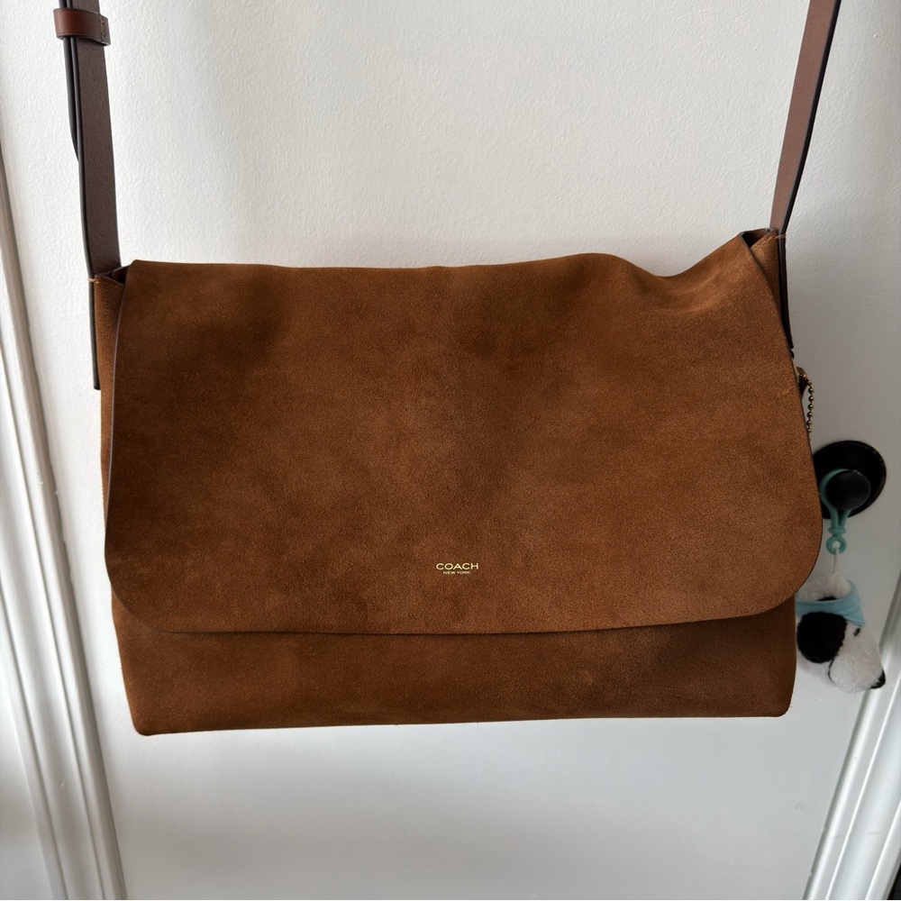 Coach Ludlow Suede Messenger